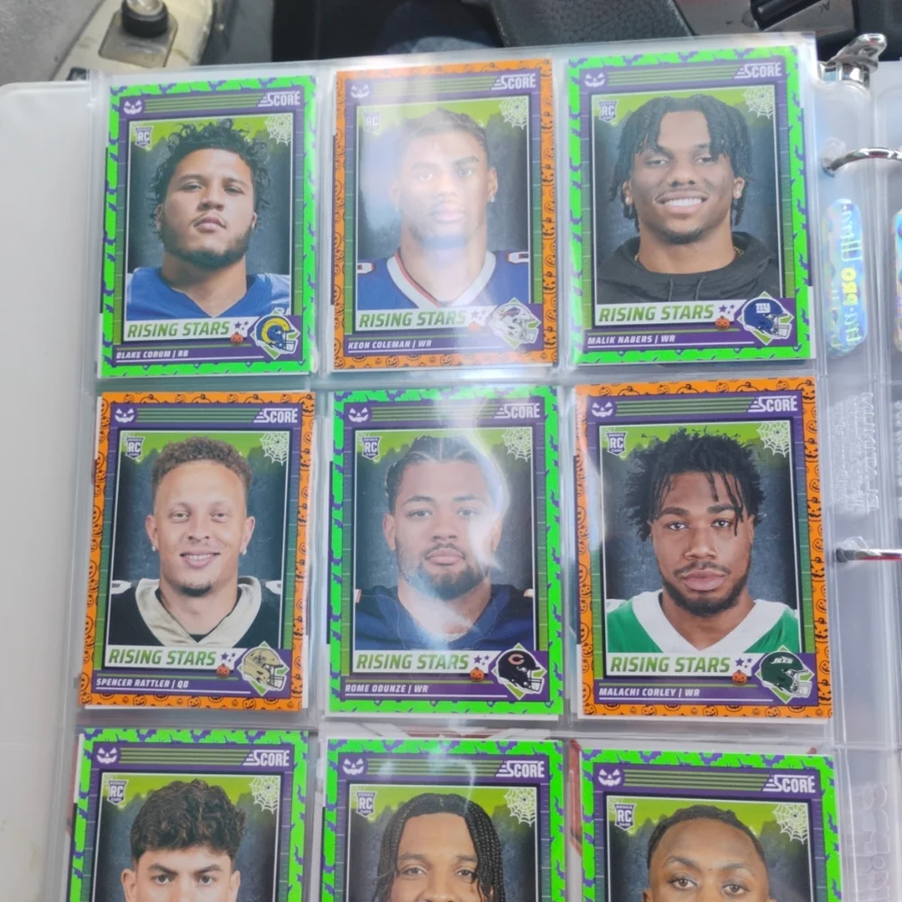 Score Rising Stars NFL Trading Cards - Picture 1 of 5